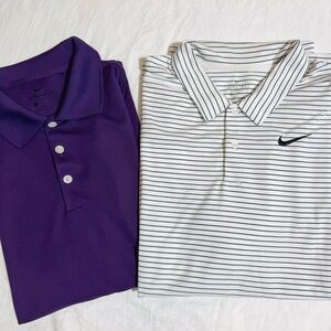 BUNDLE Size Large Nike Dri-Fit Polos